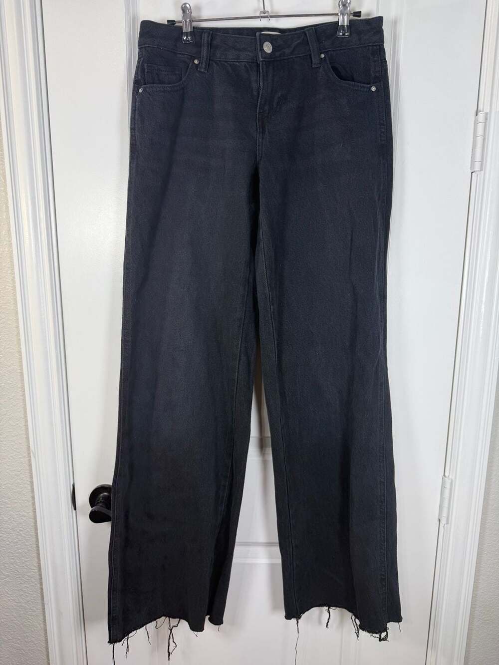 PacSun Women's Black Low Rise Baggy Jeans